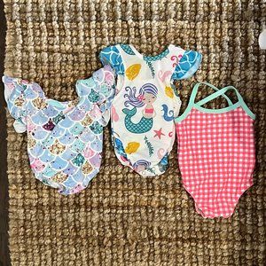 Baby Girl 6M Swimsuit Bundle